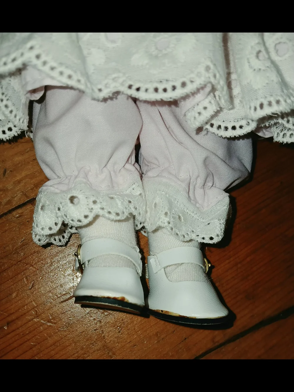 Delicate Pink Lace Baby Doll by